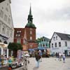 Blick auf die Innenstadt von Kappeln