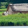 Die Wikingerstadt Haithabu in direkter Nähe zur Stadt Schleswig ist immer einen Besuch wert.